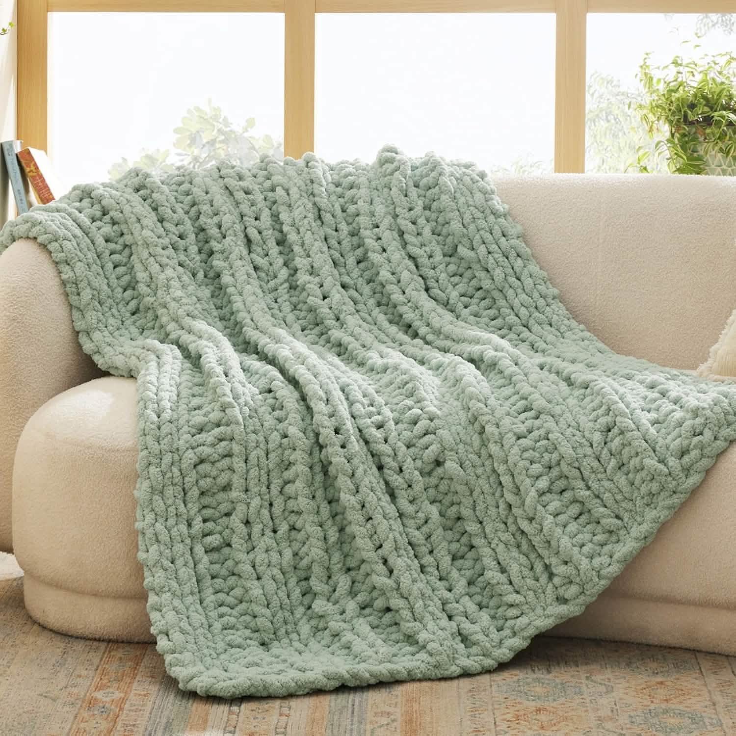 Cozy Chenille Throw